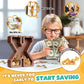 Summidate Wooden Letter Piggy Bank  Extra Thick Large Capacity Piggy Bank for Kids Boys Girls Toddler  Alphabet X Money Bank| Coin Box Birthday  Christmas  Festival