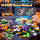 WESAYEE 338 PCS Halloween Party Favors for Kids - 24 Pack Halloween Goodie Bags Stuffer With Glove Treat Bags Fillers, Small Gif