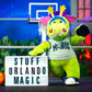 Bleacher Creatures Orlando Magic Stuff 10" Plush Figure - City Edition '24-'25, Polyester Material, Perfect for Play or Display