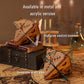 Puzzle Potato Anti-Gravity Puzzle Box - 3D Brain Teaser Puzzle For Adults - Wooden Treasure Chest - Money Puzzle Box For Cash Gi