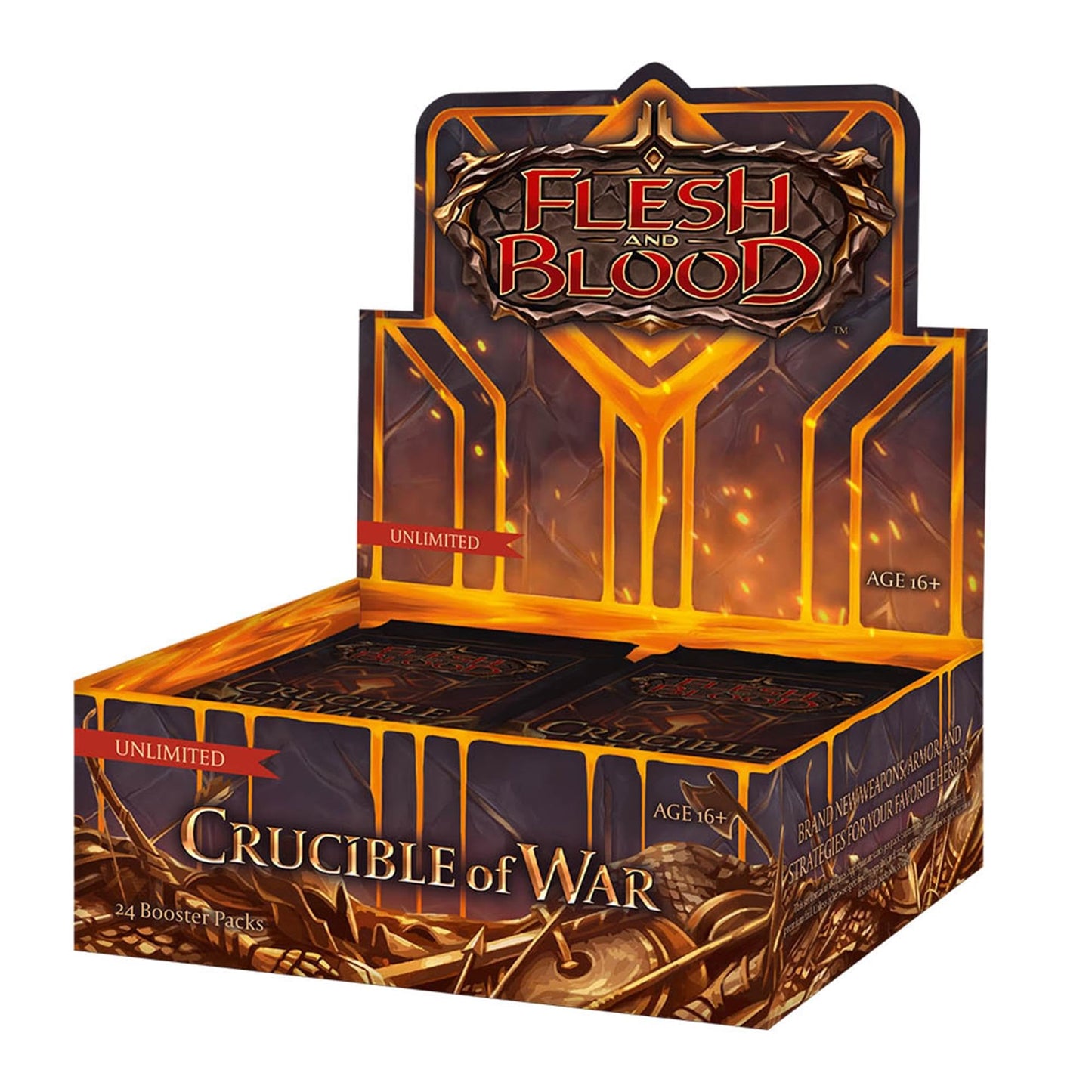 Legend Story Studios Flesh and Blood TCG: Crucible of War Unlimited Booster Box