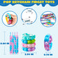 Joyin Pop Fidget Toys Pops Bulk 25 Pack Party Favors For Kids 4-8,8-12 Year, Fidget Bracelets Sensory Toys For Classroom Birthday Carnival Prizes Gifts Goodie Bags Stuffers For Kids