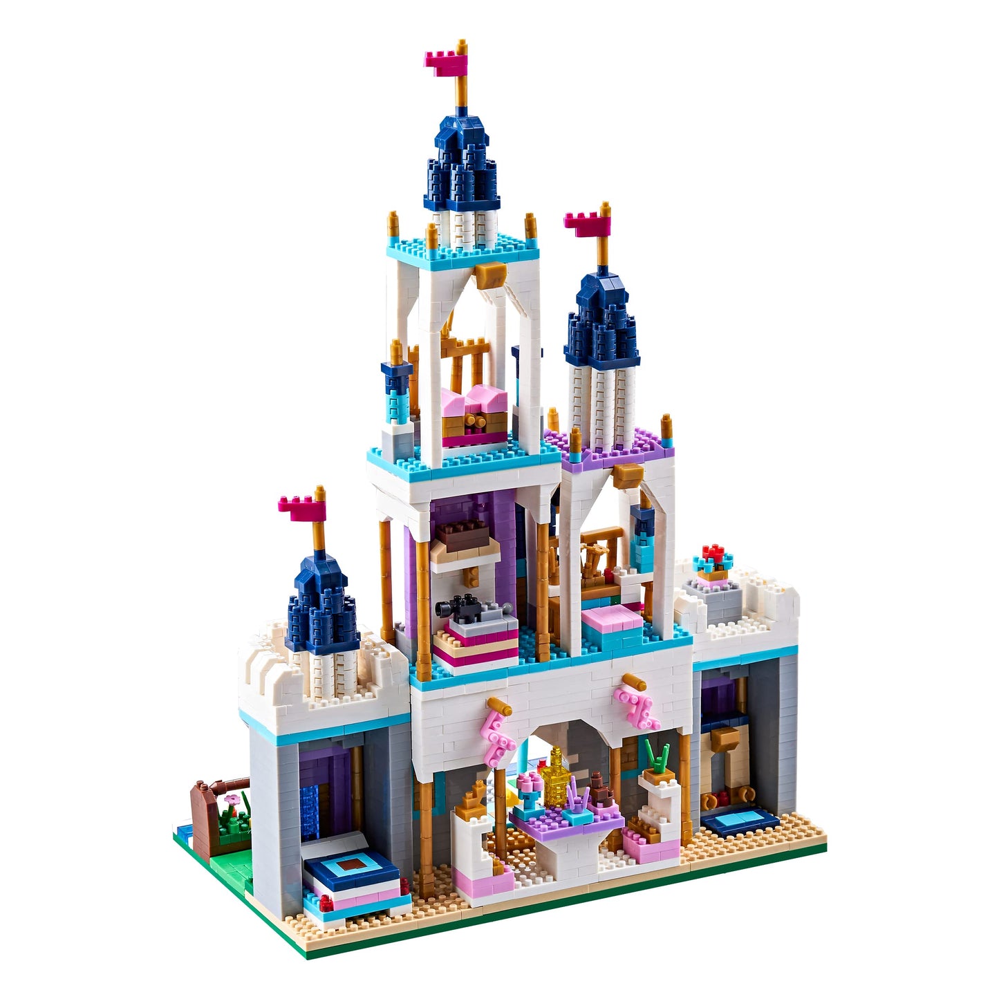 Kadablk Architecture Micro Blocks Building Castle Sets,2800+ Pcs, Mini Bricks Building Blocks For Adults And Teens