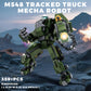 Loyratche Transforming Mech Robot Building Blocks Set  4 Kinds of Destroy Warrior City Mecha with   Cool Creative Robots Toys Gift for Teens Boys 14+ (1448 PCS)