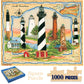 Heritage Coastal Lights Of North Carolina Jigsaw Puzzle - 1000 Pieces