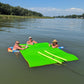 Rubber Dockie Floating Water Mat Pad For Swimming Lakes Boats Rivers Ocean (9X5 Ft)