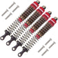 TOOMOD 1/10 100mm RC Oil filled Shock Absorbers kit for Tamiya Bullhead SuperClod Buster TRX4 Axial SCX10 D90 Crawler Buggy Car