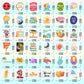 400Pcs Inspirational Words Stickers, Motivational Waterproof Vinyl Stickers For Kids Teens Adults Teachers, Positive Quote Stickers For Water Bottles Laptops Phone Journaling Scrapbooking