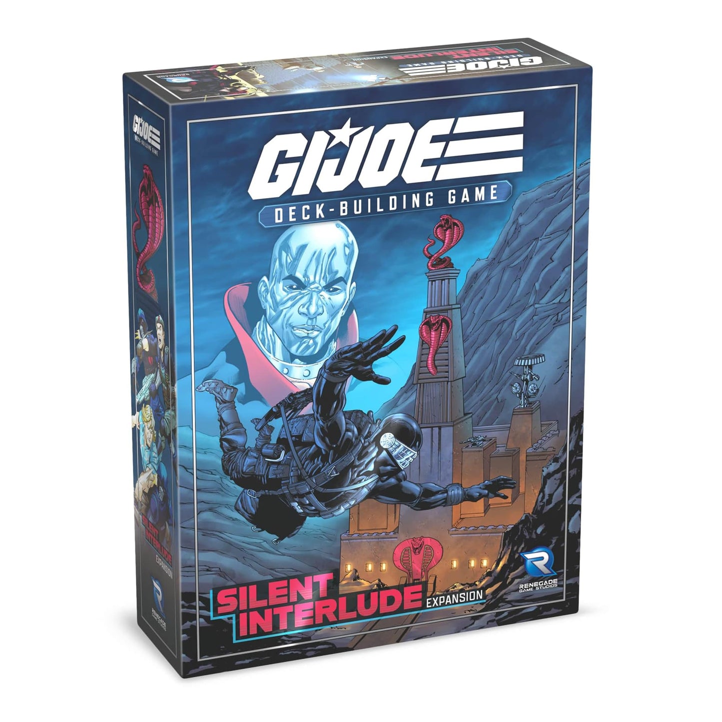 Renegade Game Studios G.I. Joe Deck Building Game Silent Interlude Expansion - 2 Missions, Ages 14+
