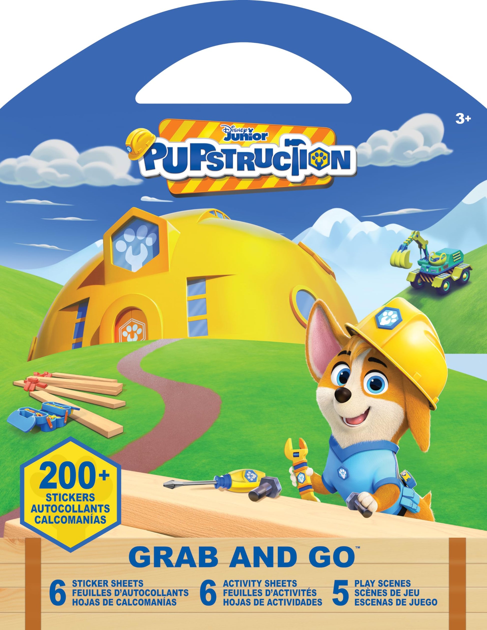 STGBGO - Disney Pupstruction - Grab & GO Grab and Go Stickers