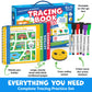 Preschool Learning Activities - Tracing Books For Kids Ages 3-5 - Toddler Handwriting Practice - Letter Tracing For Kids Preschool Kindergarten Workbooks 3-4, 4-5 - Learning Books For 3-4 Year Olds