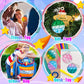 Toanwod 24Pcs Pop Fidget Toys Party Favors For Kids: Goodie Bags Stuffers Stocking Stuffers - Bulk Pop Keychain Carnival Treasur
