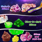 Yopinsand Diy Slime Kit, Galaxy Slime Making Kit For Girls, Butter Slime, Foam Slime, Glow In The Dark Slime With Add-Ins, Foam