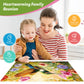 ZSYCZAO Jigsaw Puzzle 300 Pieces, Flower Hummingbird Design, 20.5 x 15 in, Cardboard, Fun for Adults and Kids
