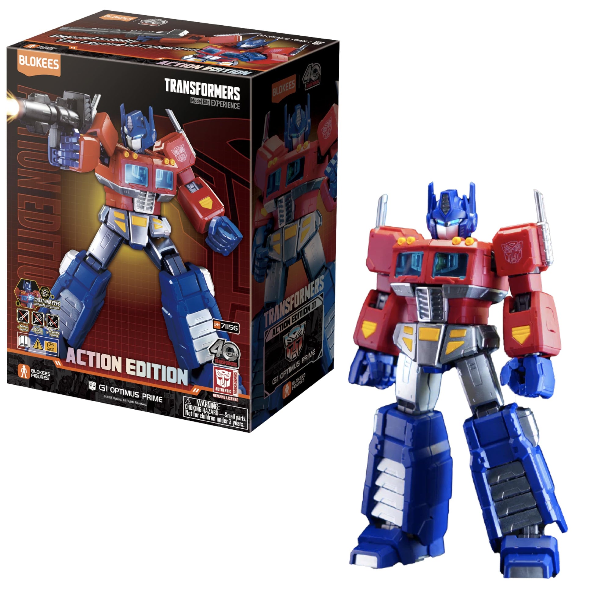 BLOKEES Figures Transformers Action Edition - G1 Optimus Prime
