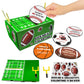4Es Novelty DIY Football Valentine Mailbox Kit Craft Kit with 36 Valentines Sports Cards for Kids - Valentines Box for Boys Gir