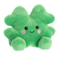 Aurora® Palm Pals™ Chance Clover™ 5" Green Stuffed Animal - Pocket-Sized, Collectible Polyester Toy