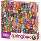 Springbok - Retro Refreshments - 1000 Piece Jigsaw Puzzle- Vintage Soft Drink Can Collage To Challenge Your Brain