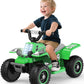 Anpabo 6V 7Ah Kids Atv Ride On Toy, 4 Wheeler For Toddler W/Headlight, Forward & Reverse, Horn, Music Player, Usb, Mp3, Treaded
