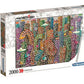 Clementoni - 32565 - Mordillo Puzzle - The Jungle - 2000 Pieces - Made in Italy - Jigsaw Puzzles for mature-themed