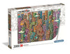 Clementoni - 32565 - Mordillo Puzzle - The Jungle - 2000 Pieces - Made in Italy - Jigsaw Puzzles for mature-themed