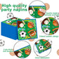 Sports Party Decorations Tableware Set All Star Plates Napkins All Sports Disposable Table Cover Baseball Football Soccer Basketball Dinnerware For Boy Birthday Party Baby Shower Decor Supplies