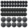 Nc Ebco 50Pcs Mix Round Plastic Model Bases 25Mm/32Mm/40Mm For Gaming Miniatures Or Wargames Role Playing Board Game Figure Toy