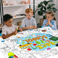 Naozinebi Back To School Coloring Poster For Kids Giant Coloring Poster Large Welcome Back Coloring Tablecloth Jumbo Coloring Bo