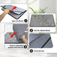 Folding Puzzle Board With 6 Puzzle Sorting Trays, Puzzle Felt Mat,For Puzzle Storage Puzzle Saver, Non-Slip Surface, Up To 1000