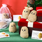 Roundfunny 12 Sets Positive Knitted Potato Toys Emotional Cute Potato Crochet Gifts Positive Cards Bags Inspirational End Of Sch