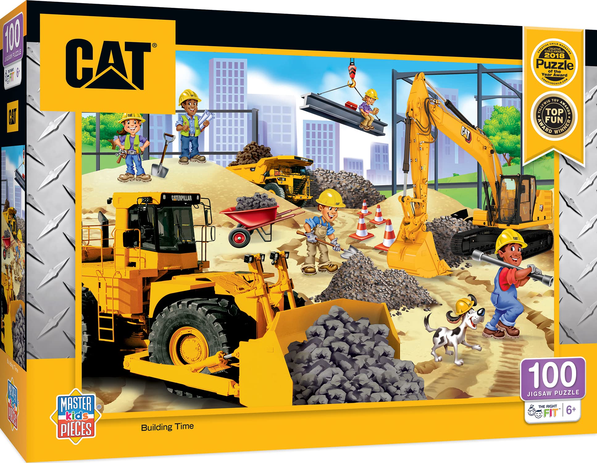 Cat Building Time 100 Pc