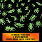 Glow In The Dark Insects - 144 Pieces - Party Favor And Prank Toys - Assorted Reptiles And Bugs Toys – Great For Halloween, Birthday Parties, Piñatas, Prizes And More - By Skeleteen