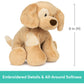 Gund Baby Spunky Barking Puppy Stuffed Animal Sound Toy, Animated Plush Sensory Toy With Sounds, For Babies And Newborns, Brown,