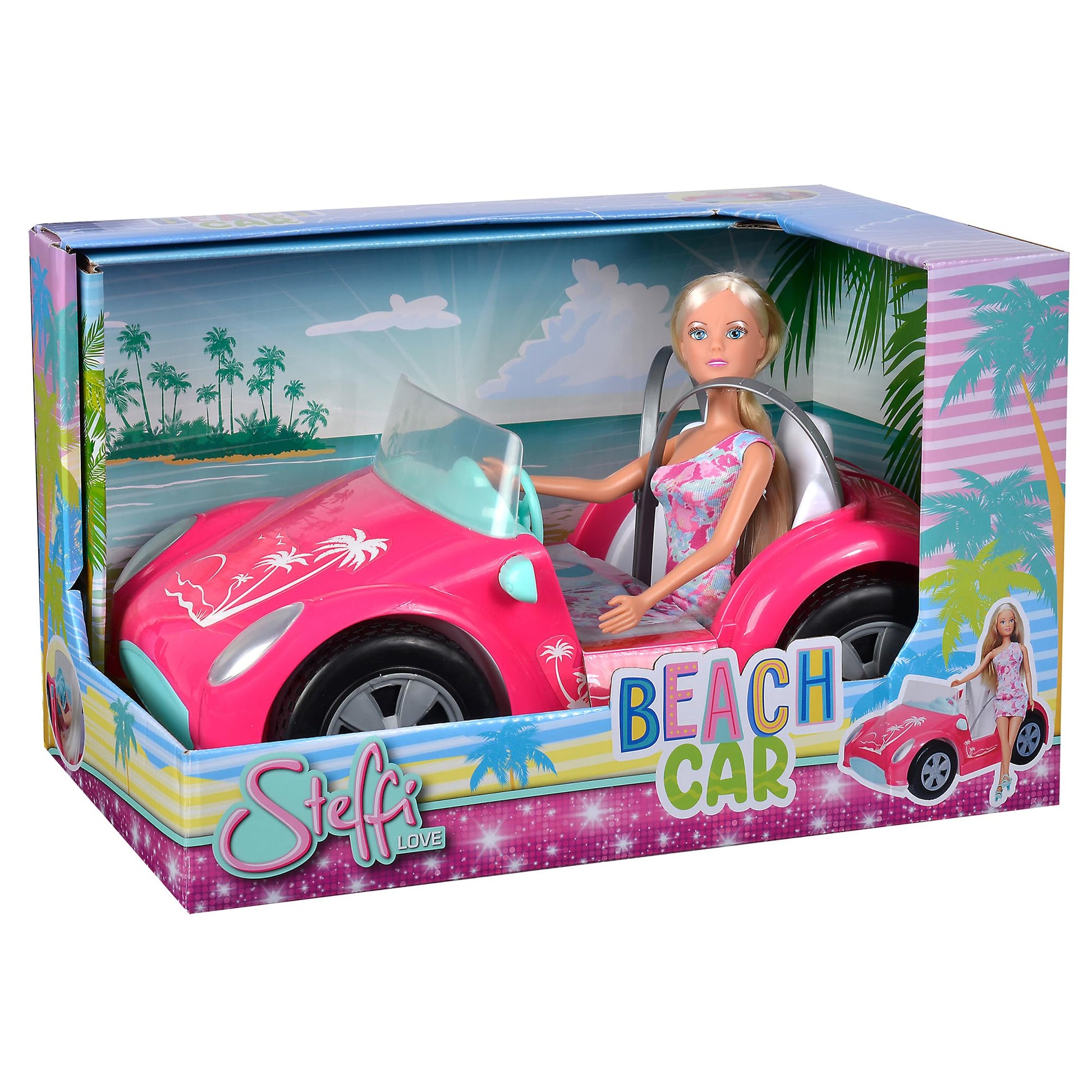 Simba Toys - Steffi Love Beach Car And Doll