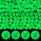 Seenelling 60 Pcs Christian Glow in The Dark Bouncy Balls Easter Jesus Bible Verse Rubber High Bouncing Balls Christian Party Fa
