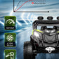 Anpabo 24V 4Wd Ride On Car Truck W/Remote Control, 2Wd/4Wd Switchable Kids Utv, 4 Shock Absorbers, 19'' Spacious Seat, Soft Star