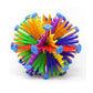Hoberman Original Sphere - Small Plastic Toy, Blue & Orange Rings