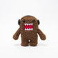 LICENSE 2 PLAY Domo Kun 6.5-Inch Plush - DJ Headphones Edition - Super-Soft Collectible Toy for Kids, Kidults & Nostalgic Fans