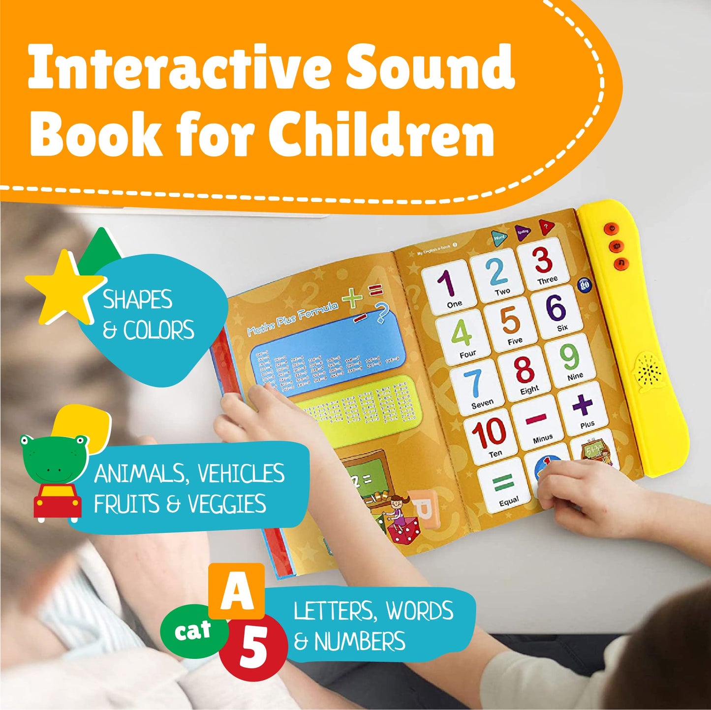 Preschool Learning Activities Book: Educational Toys for Toddlers 1-3, Toddler Learning Toys, Kids Books 3-5 - Ideal Learning To