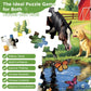 300 Piece Puzzle for mature-themeds  Golden Retriever Horse on Farm Scenic Landscape Jigsaw Puzzle  Jigsaw Puzzles for mature-themed 300 Piece  Challenging Yet Relaxing 300 Pieces Puzzle Game for Kids mature-themeds Seniors