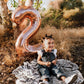 Rose Gold Number 9 Balloon 40 Inch, 9 Balloon Number, 9Th Birthday Decorations, Rose Gold Party Supplies For Boys Girls