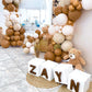 Partywoo Brown Balloons, 120 Pcs Different Sizes Pack Of 18 Inch 12 Inch 10 Inch 5 Inch, Boho Coffee Neutral Balloons Arch Kit Garland For Baby Shower Animal Birthday Party Decorations, Brown-F10
