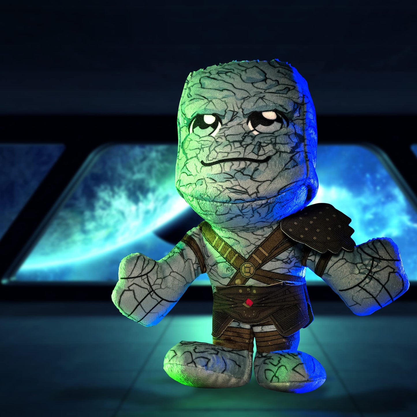 Bleacher Creatures Marvel'S Korg 8' Kuricha Sitting Plush- Soft Chibi Inspired Toy