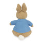 Gund Beatrix Potter Peter Rabbit Knit Plush, Easter Gift, Easter Bunny Stuffed Animal For Ages 1 And Up, Brown/Blue, 6.5