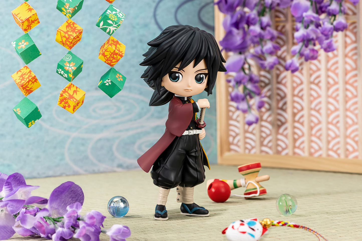 Banpresto - Demon Slayer: Kimetsu No Yaiba - Giyu Tomioka (Ver. A), Bandai Spirits Q Posket Figure