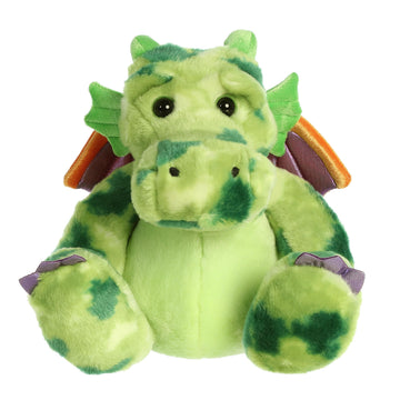 Aurora® Ferocious Dinos & Dragons Ohen Gentleheart™ Stuffed Animal - Prehistoric Fun - Cuddly Companions - Green 12 Inches