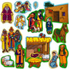 Little Folk Visuals Beginners Bible: Baby Jesus Precut Flannel/Felt Board Figures, 16 Pieces Set