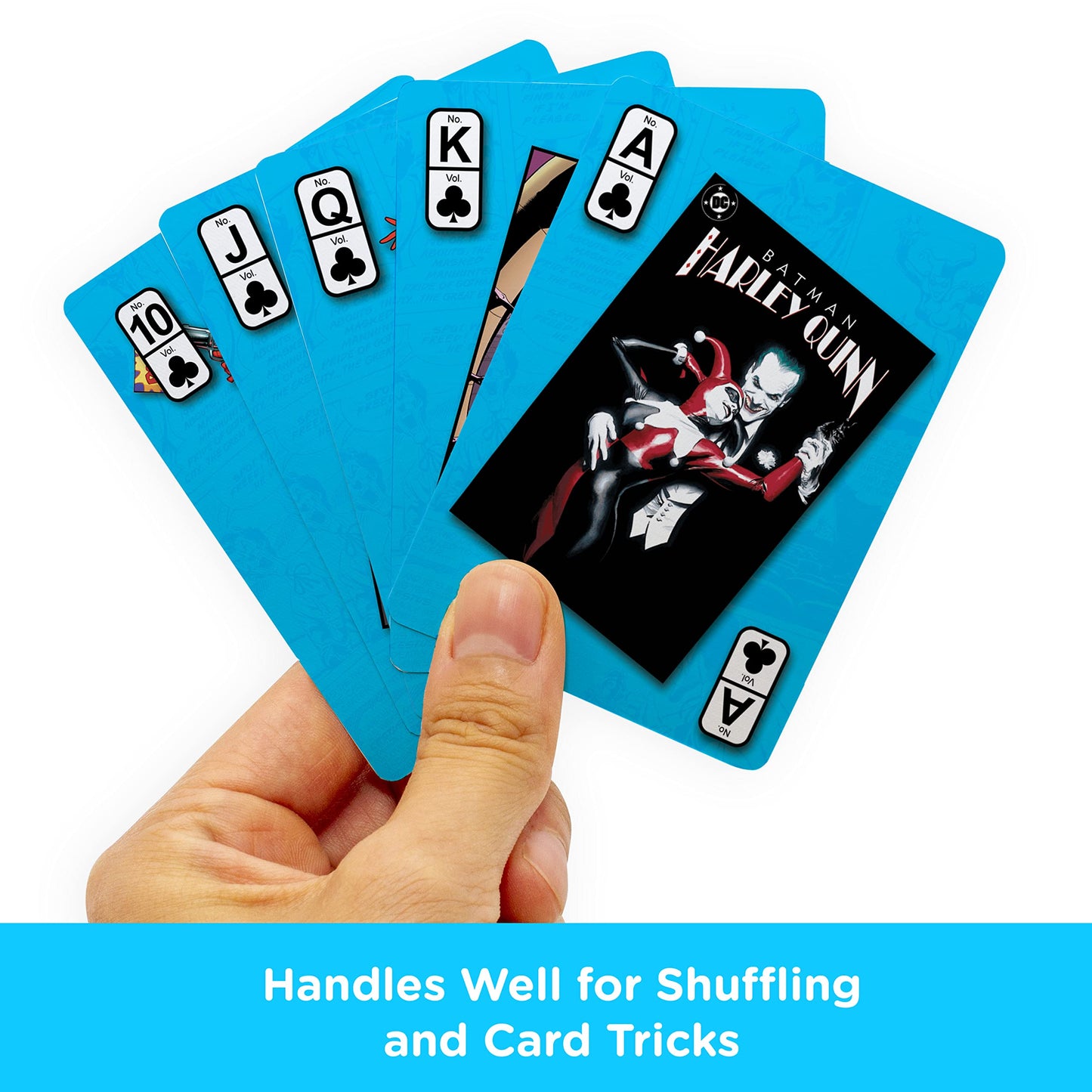 Aquarius Dc Comics Harley Quinn Playing Cards - Harley Quinn Themed Deck Of Cards - Officially Licensed Dc Comics Merchandise & Collectibles