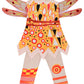 Lito Angels Little Girls Costume Fairy Fancy Dress Up Halloween Party Outfit W-Wings & Pants Size 5-6