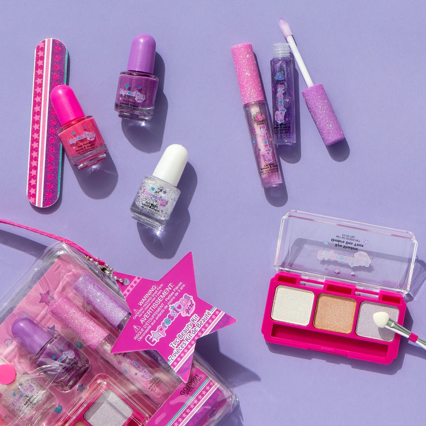 Expressions 7 Piece Beauty Kit
